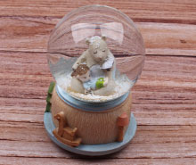 گوی شیشه ای موزیکال (سایز متوسط)