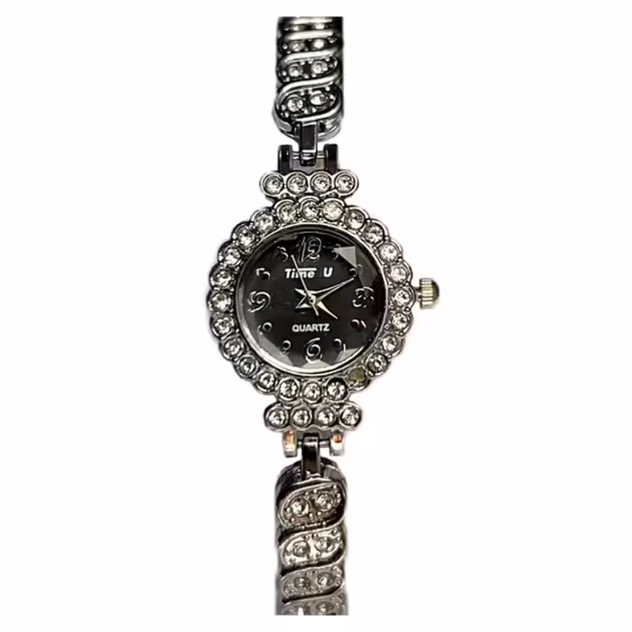 ست ساعت مچی و دستبند فلزی زنانه Time4U مدل 84