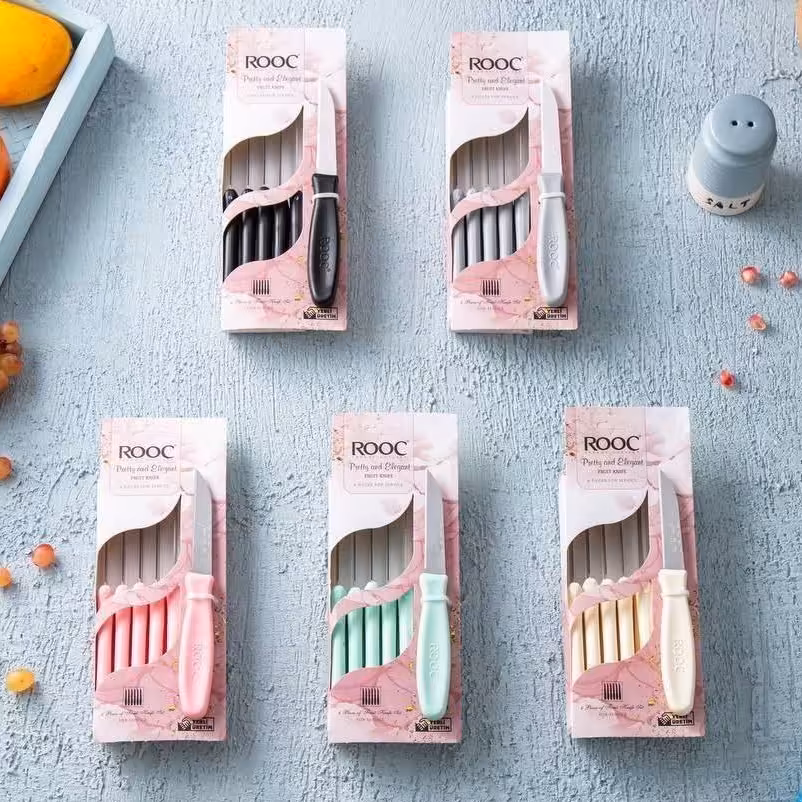 چاقو میوه خوری شش عددی