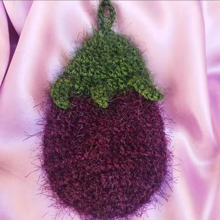 اسکاج بادمجان دستبافت