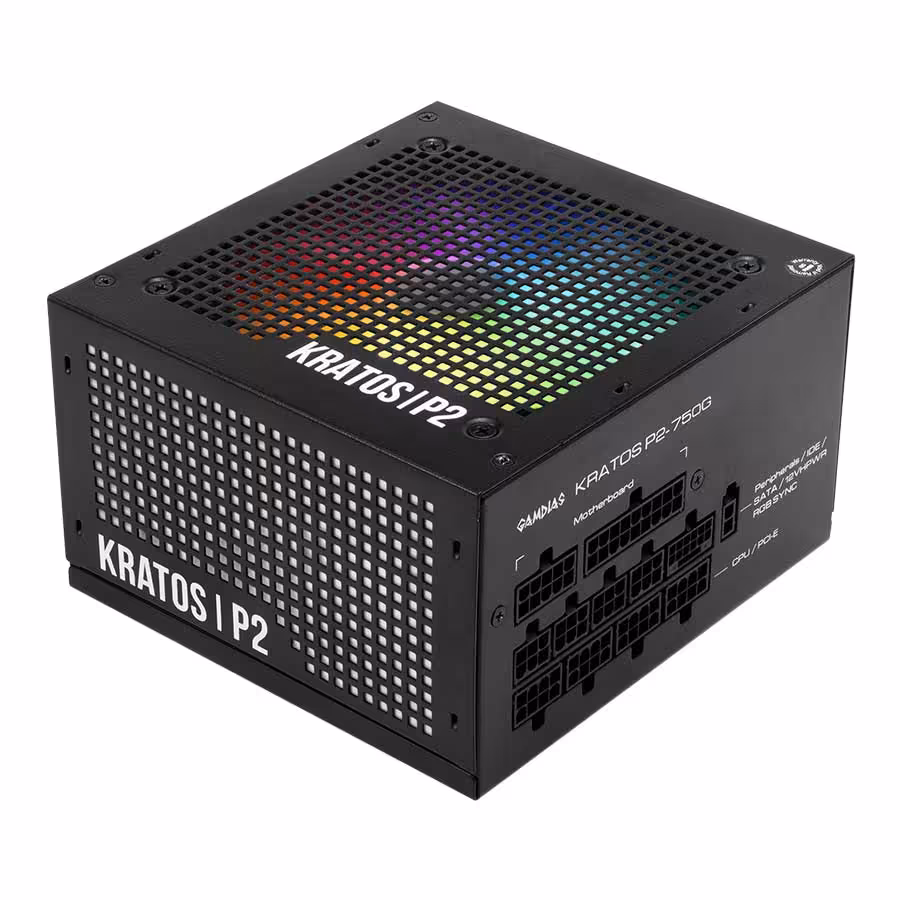 قیمت و خرید پاور کامپیوتر 750 وات تمام ماژولار گیم دیاس مدل KRATOS P2-750G | یاس ارتباط