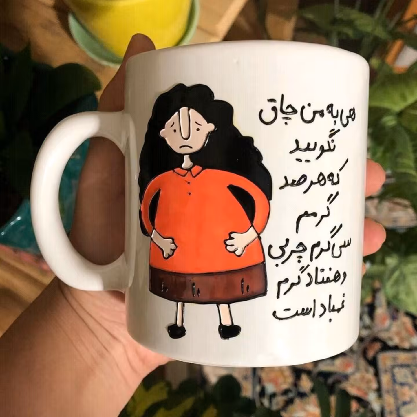 ماگ زیبا  و دوستداشتنی  مناسب برای هدیه دادن به دوستان عزیزتون