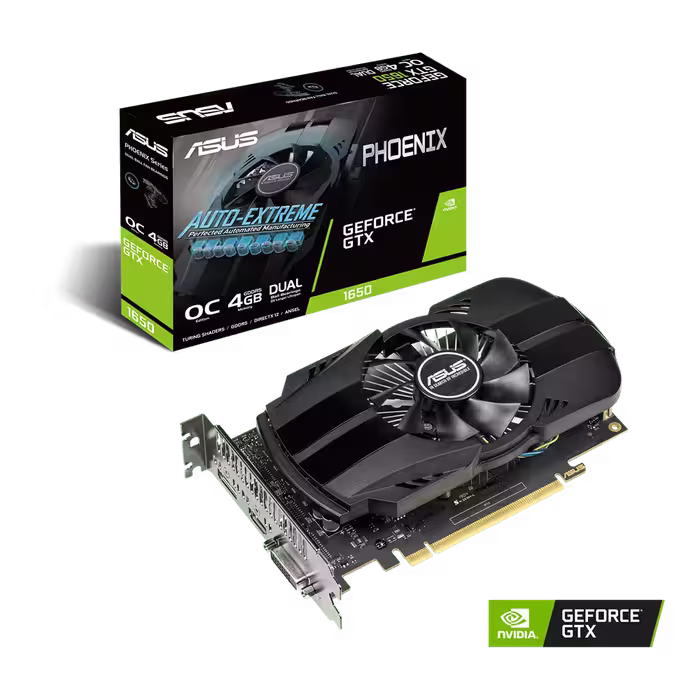 کارت گرافیک ایسوس GTX1650 PH 4G