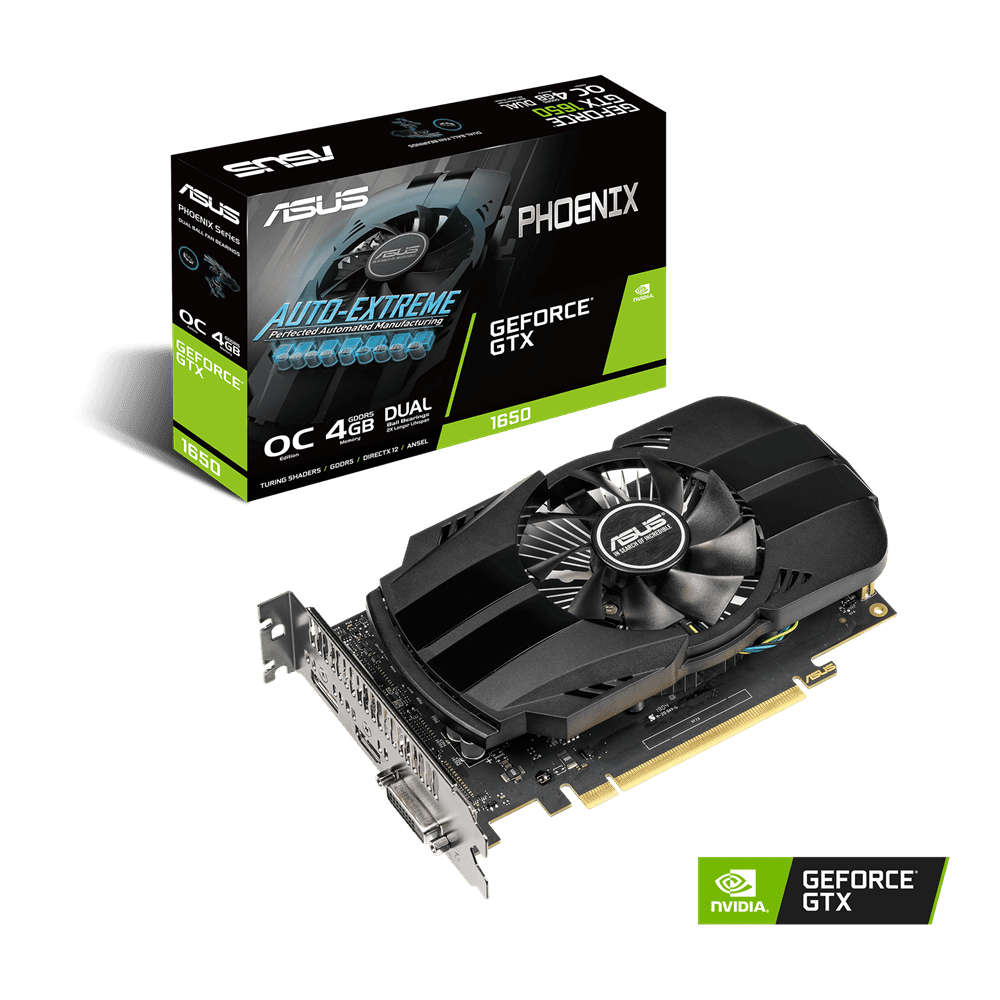 کارت گرافیک ایسوس GTX1650 PH 4G
