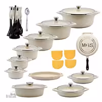 سرویس قابلمه 33 پارچه ام جی اس مدل ایتالیا B بی