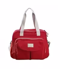 ساک لوازم مدل ژنو 2 ب آ با رنگ قرمز Beaba Ge Changing bag Genève 2