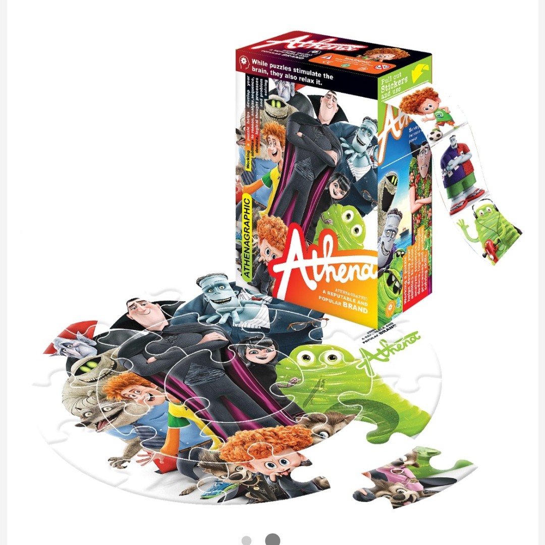 پازل دایره ای 20 تکه آتنا طرح هتل پنسیلوانیا

