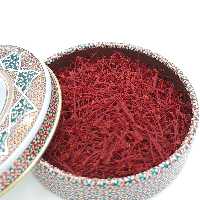 زعفران سوپر نگین ممتاز صادراتی 5 گرمی خاتم با ضمانت صد در صدی برند سربلند