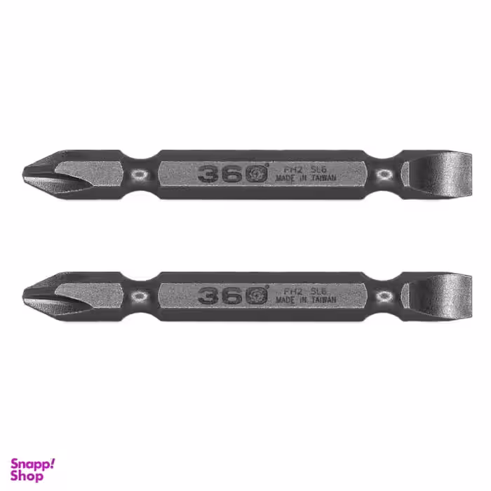 سری پیچ گوشتی تخت و چهار سو 360 مدل -+-MMA-N360 مجموعه 2 عددی