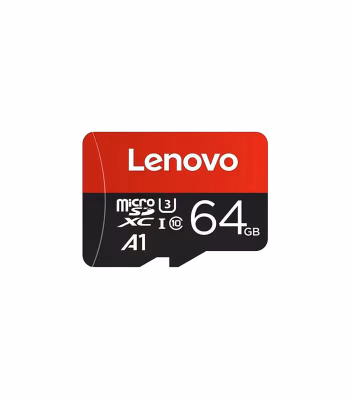 کارت حافظه‌ لنوو مدل MicroSDHC Class 10 U3 A1 ظرفیت 64 گیگابایت