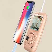 کنسول بازی و پاور بانک DY12 Retro Time Series Game Console Power Bank