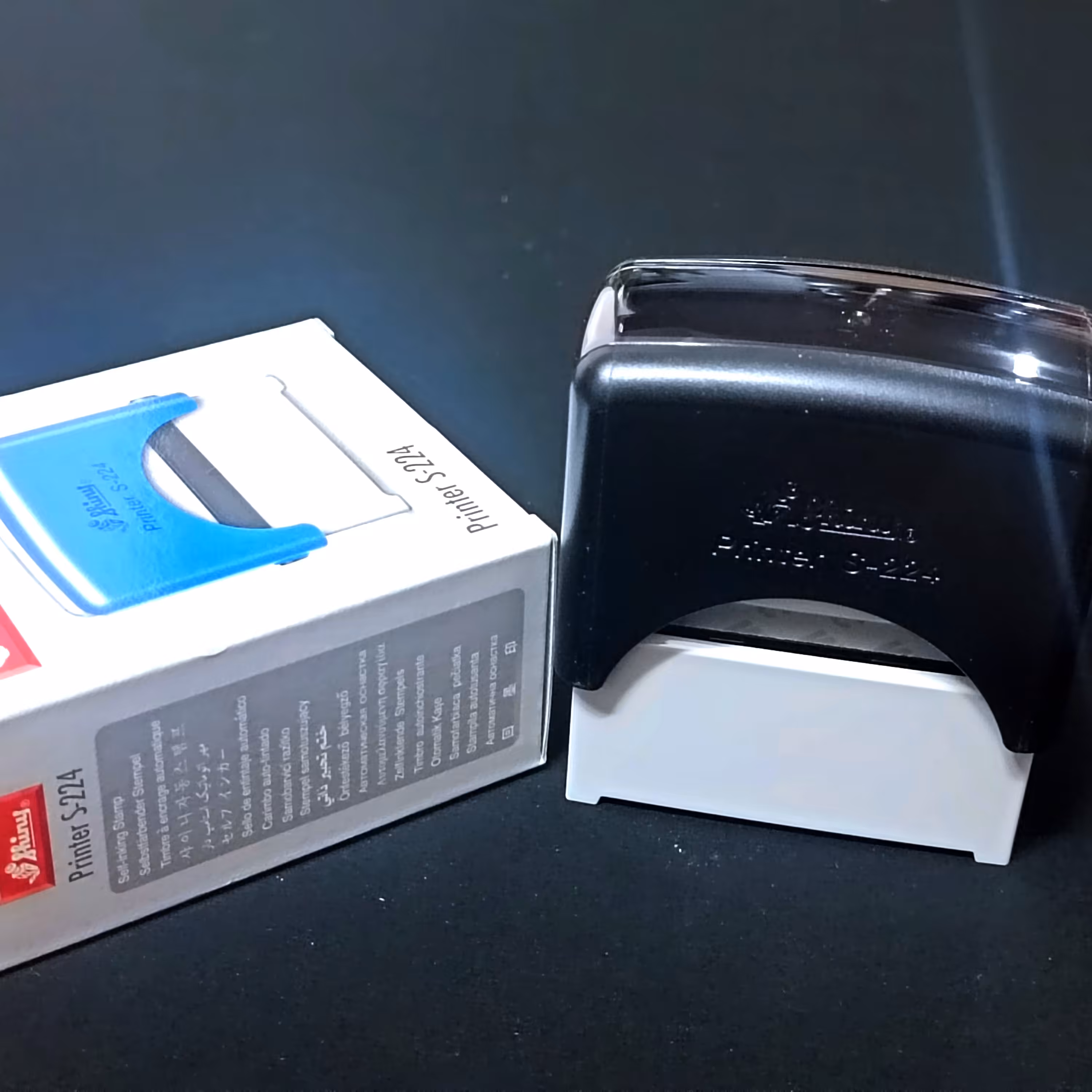 مهر ژلاتینی اتوماتیک مستطیل اکونومی شاینی s224قیمت تمام مهر ها همراه ساخت ژلاتین