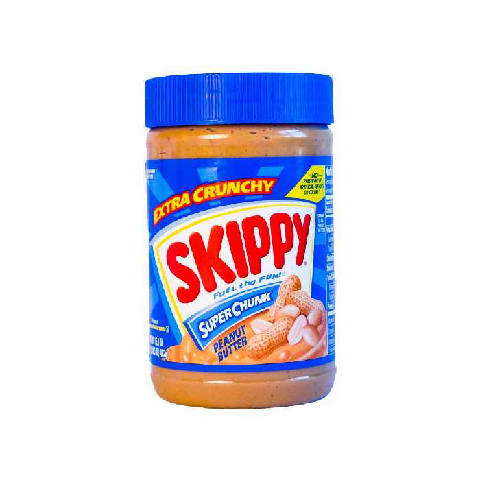 کره بادام زمینی سوپر چانکی 460 گرم اسکیپی - skippy
