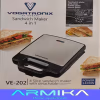 ساندویچ ساز 4 کاره وگاتی ( وگاترونیکس ) مدل VE-202