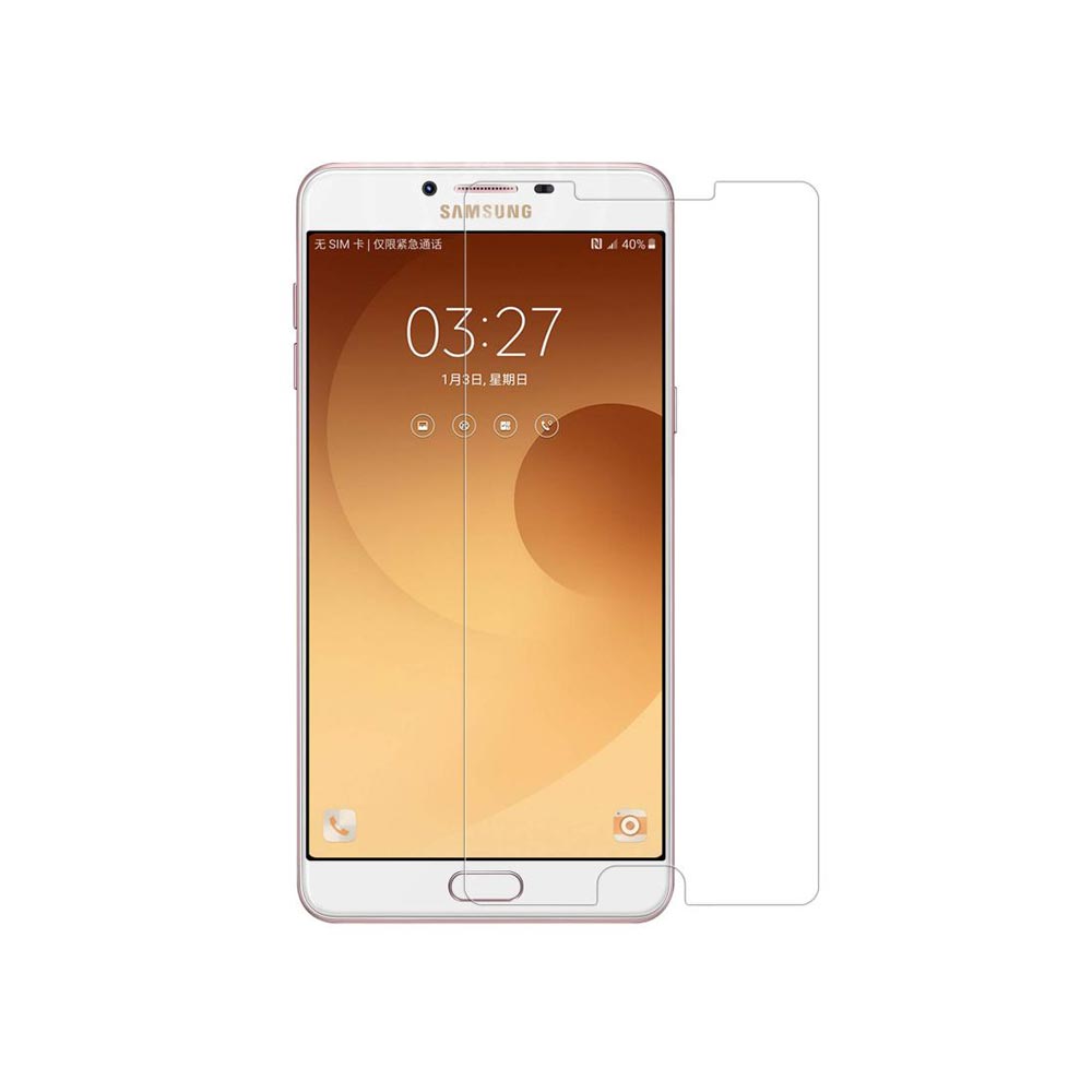 محافظ صفحه گلس گوشی موبایل سامسونگ Galaxy C9 Pro مدل 2.5D