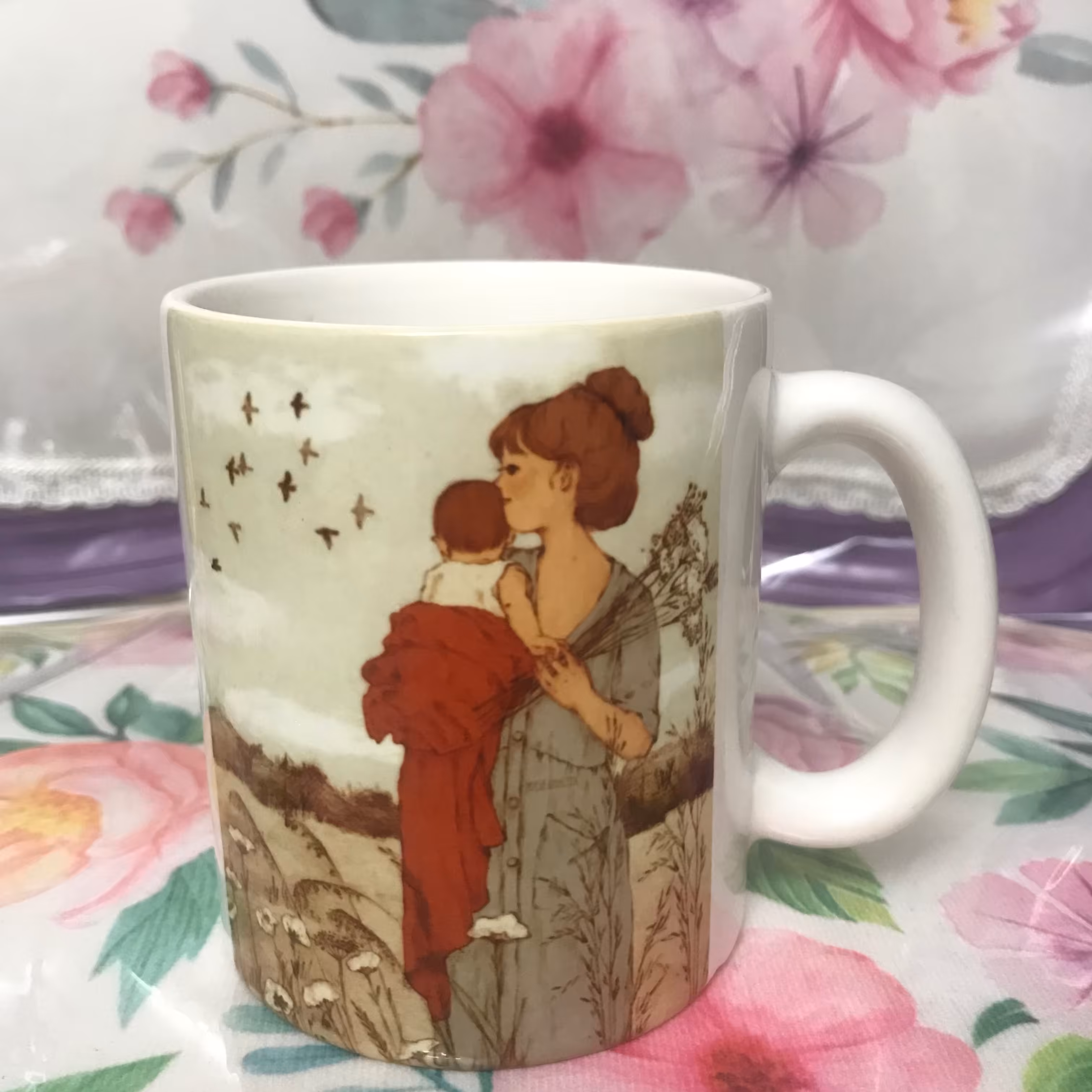 لیوان ماگ سرامیکی طرح مادرانه