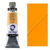 	 رنگ روغن ون گوگ CADMIUM YELLOW DEEP حجم 40 میل کد 210 سری 2