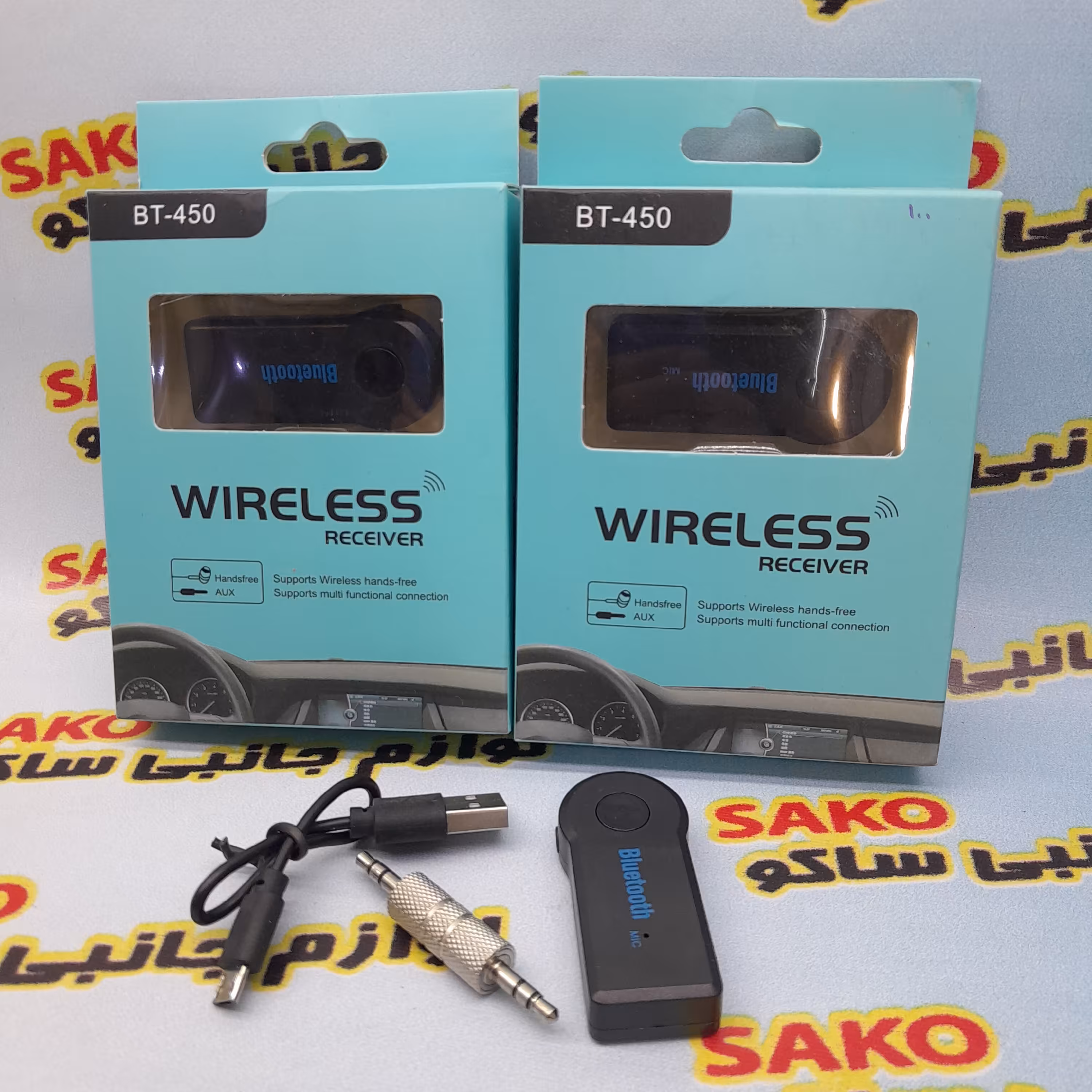 دانگل بلوتوثی AUX