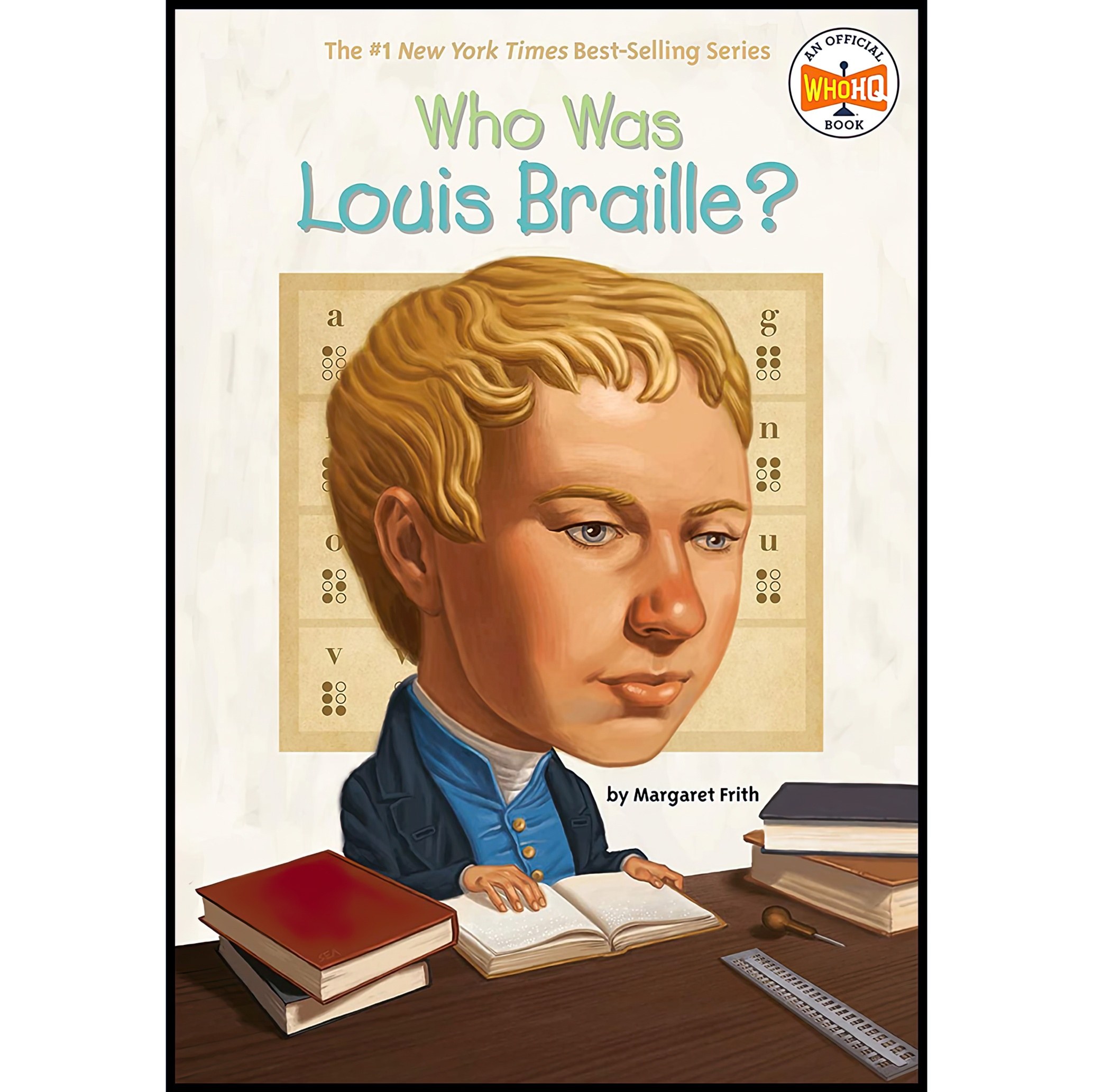 کتاب زبان اصلی Who Was Louis Braille انتشارات Penguin Workshop