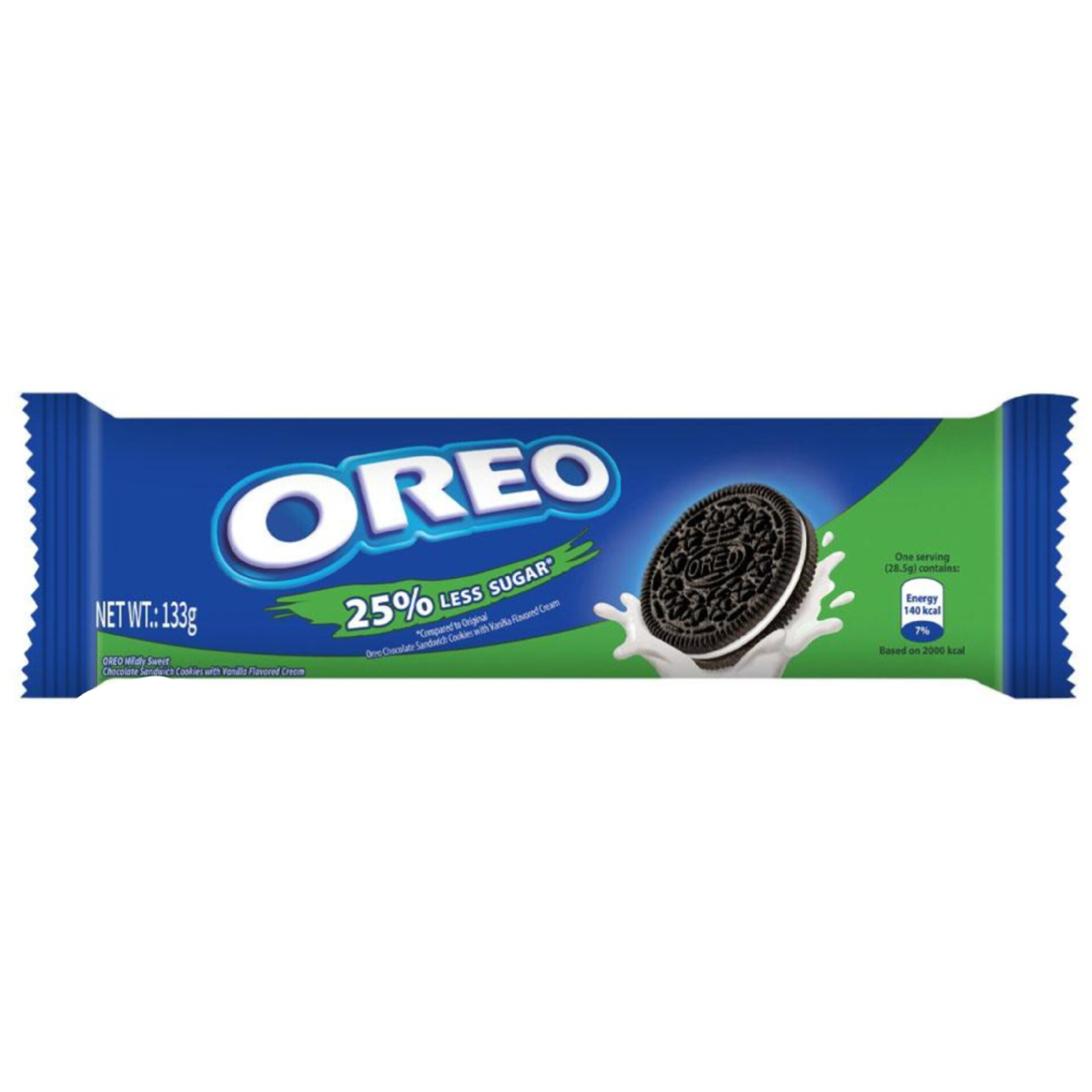 بیسکوییت رژیمی اورئو با 25 درصد شکر کمتر oreo

