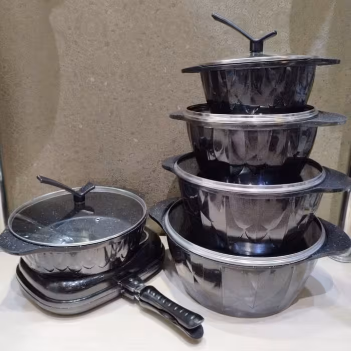 سرویس قابلمه 12 پارچه  Radis مشکی