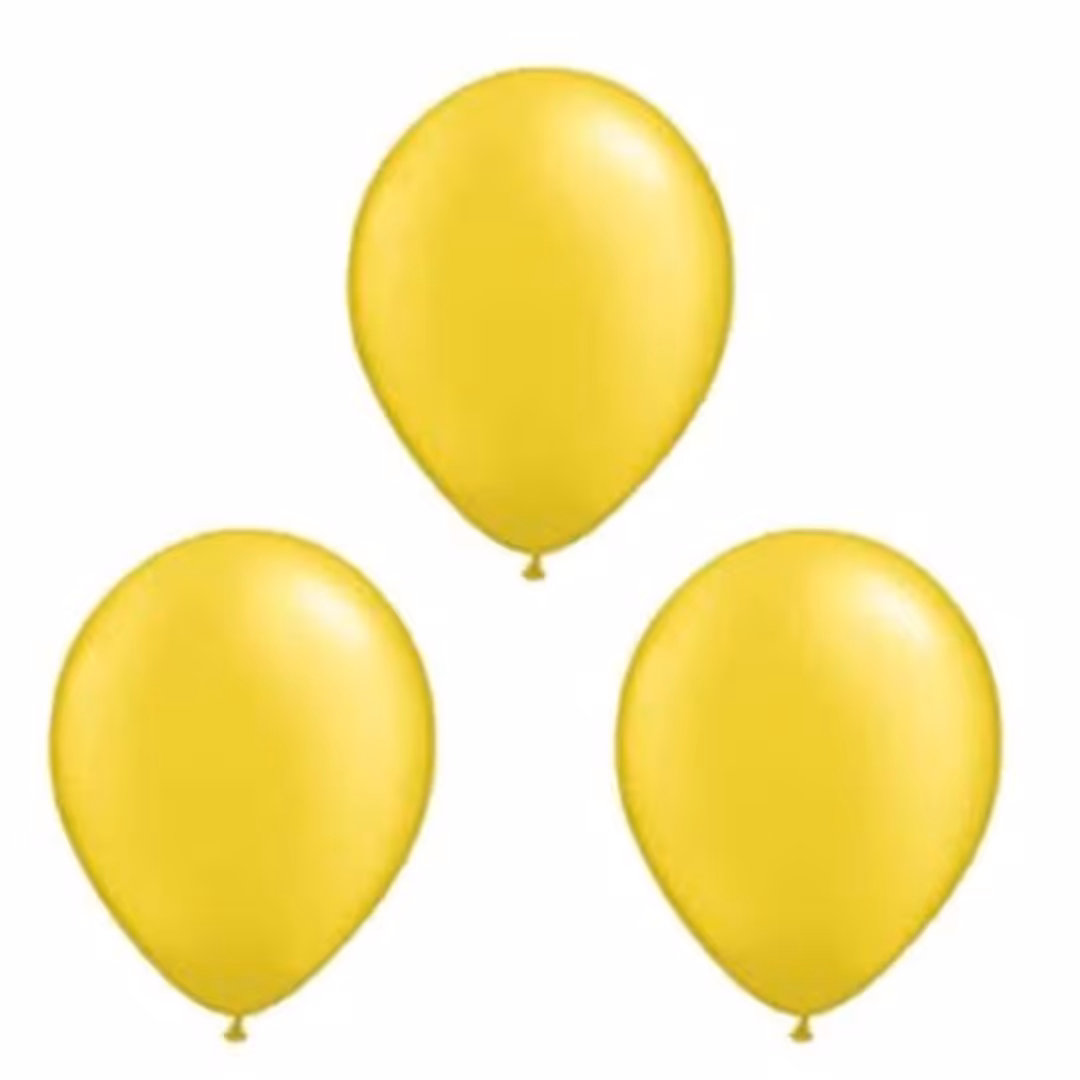 
بادکنک زرد 6 اینچ مجموعه 3 عددی