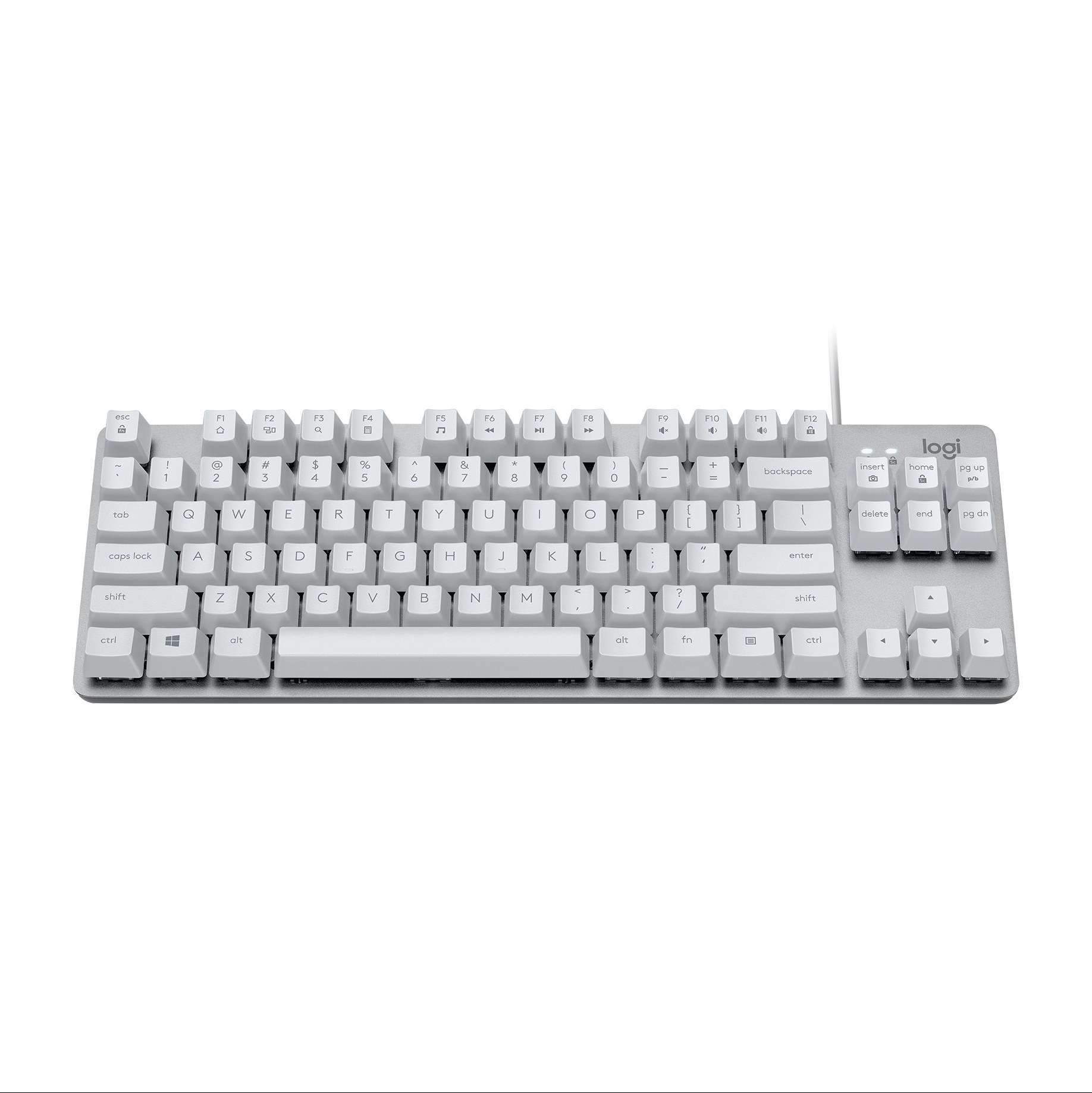 کیبورد مکانیکال لاجیتک مدل Logitech TKL K835 سفید