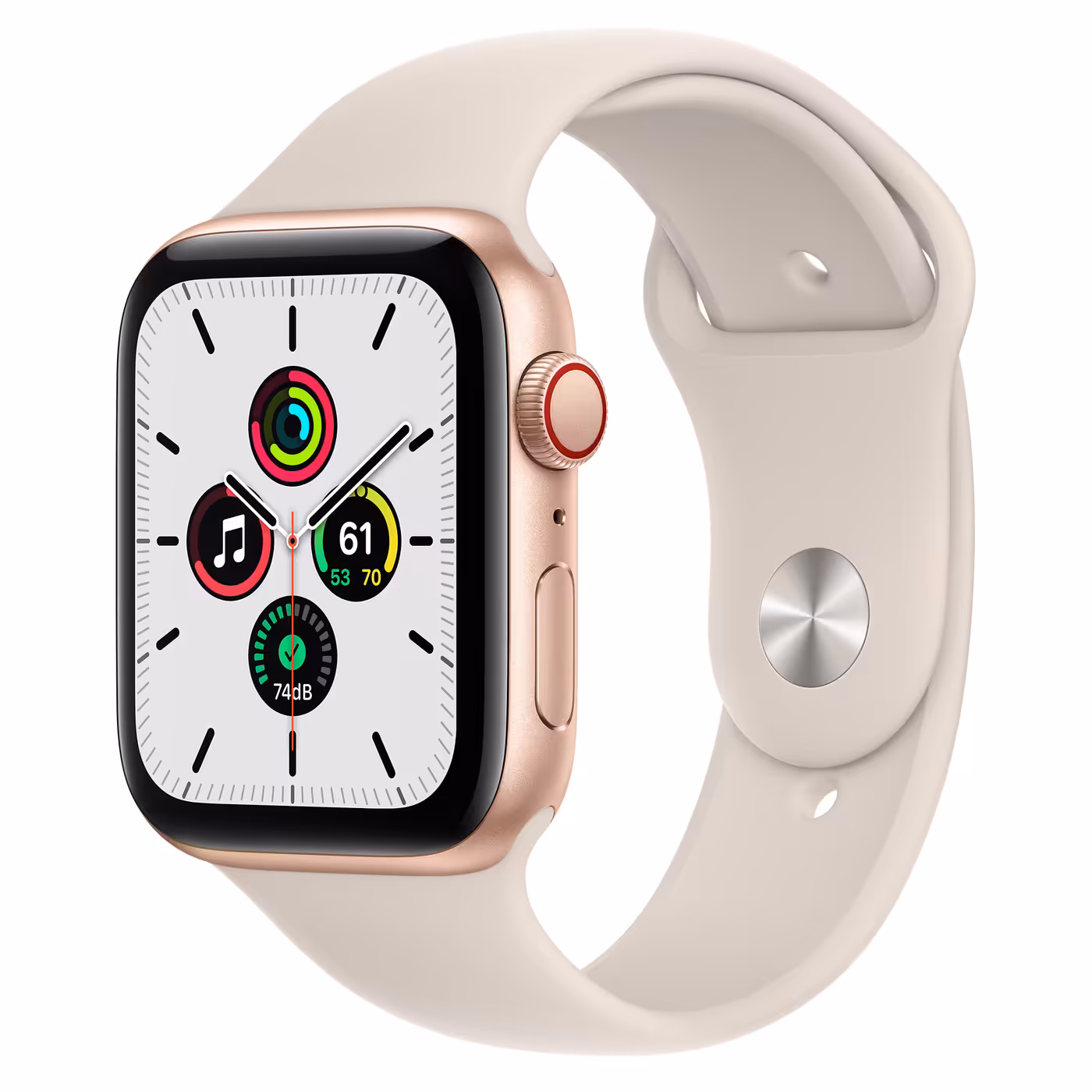 اپل واچ سری اس ای نیو 44 میلیمتری &#8211; Apple watch SE NEW 44mm Starlite (گارانتی ZAA)