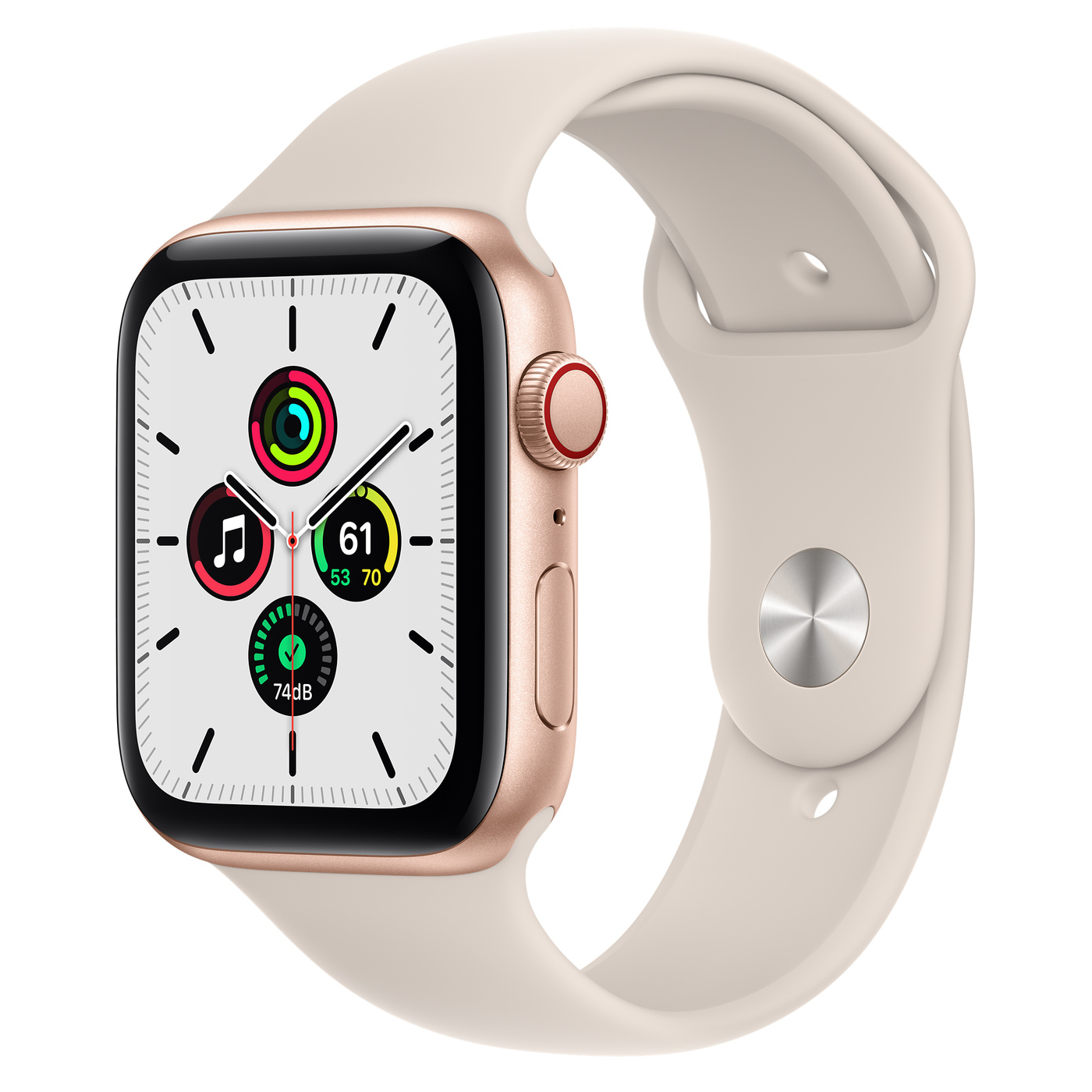 اپل واچ سری اس ای نیو 44 میلیمتری &#8211; Apple watch SE NEW 44mm Starlite (گارانتی ZAA)