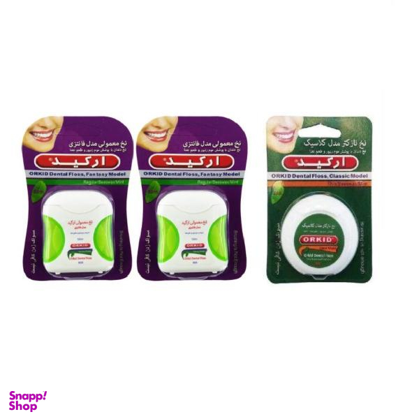 نخ دندان ارکید (Orchid) مدل 03 بسته 3 عددی