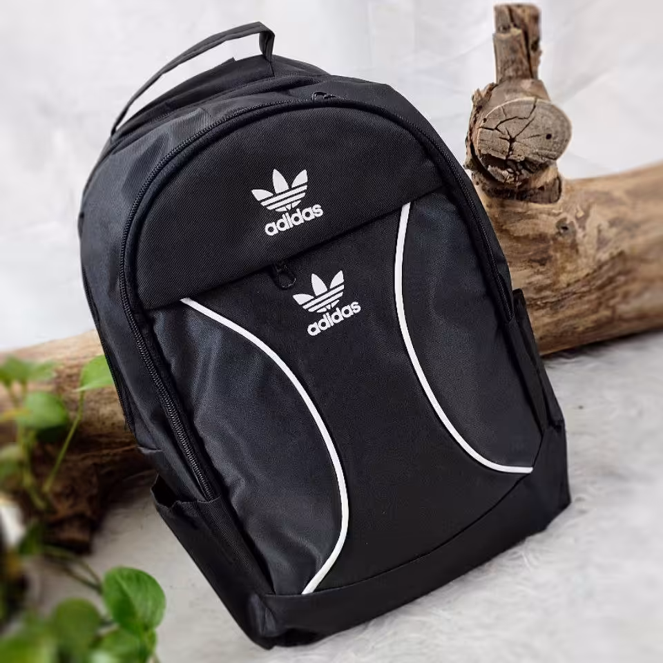 کوله پشتی مدارس اسپورت مشکی (ارسال رایگان)