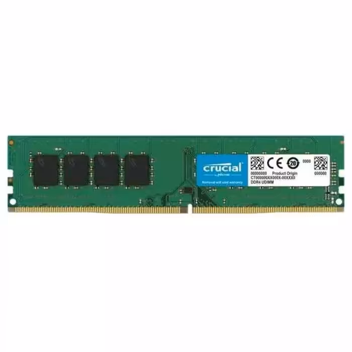 رم دسکتاپ کروشیال RAM CRUCIAL DDR4 8GB 3200Mhz