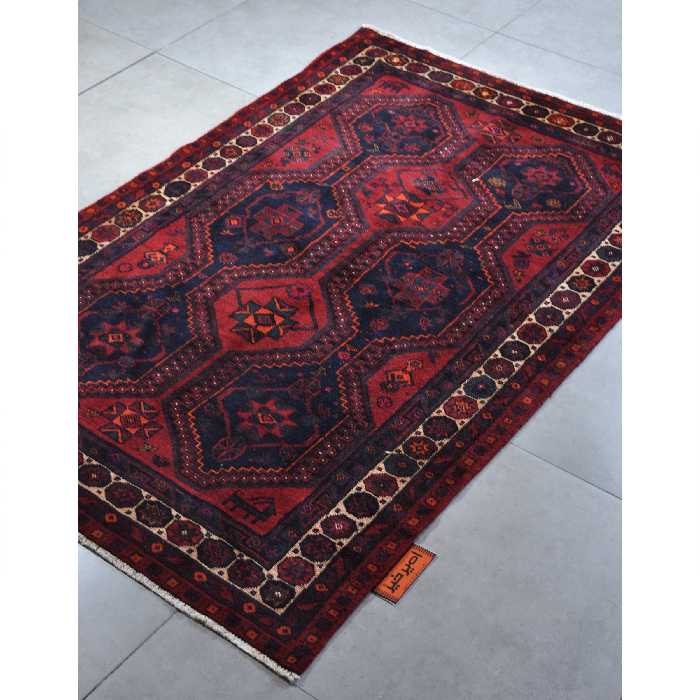 فرش دستبافت سه متری امیرخیز مدل ایلیاتی کد 109997