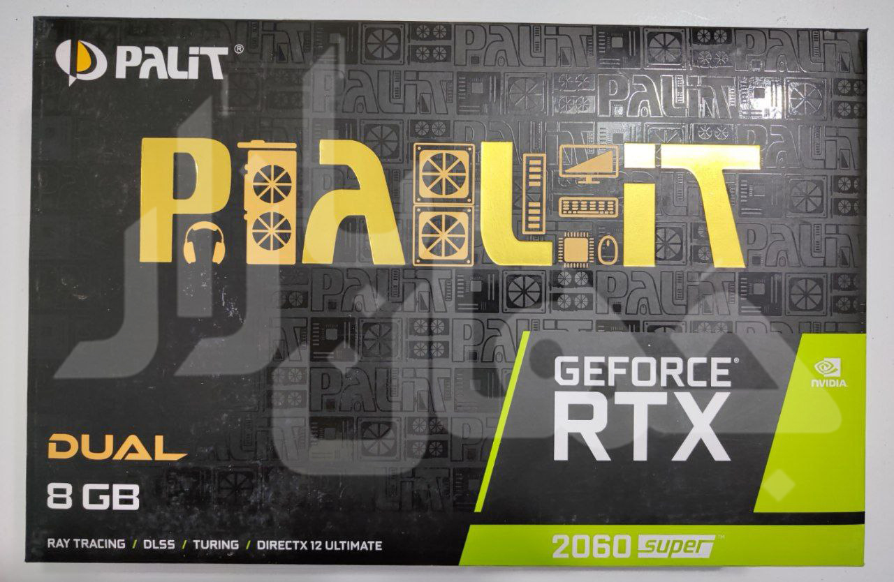 کارت گرافیک استوک پلیت PALIT RTX 2060 SUPER DUAL 8GB