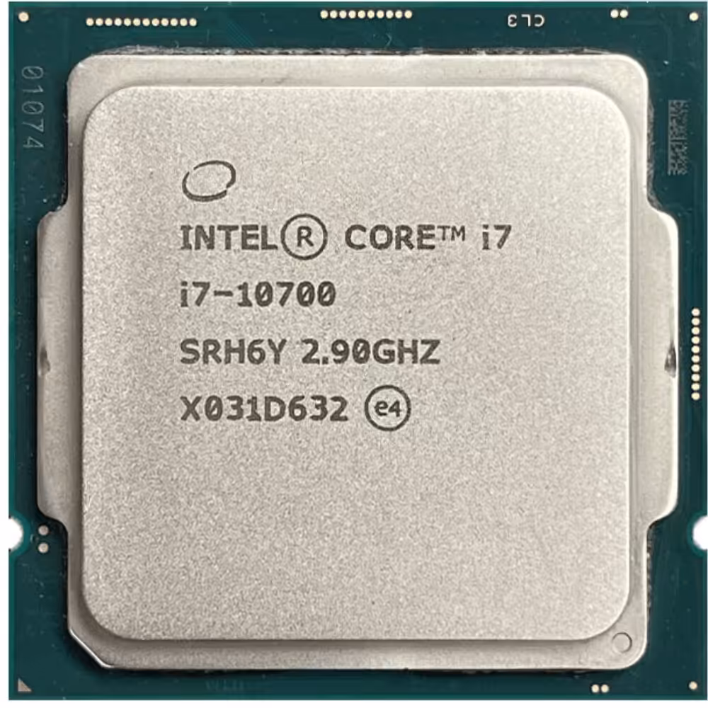 پردازنده کامپیوتر بدون باکس سری Comet Lake اینتل Core i7-10700