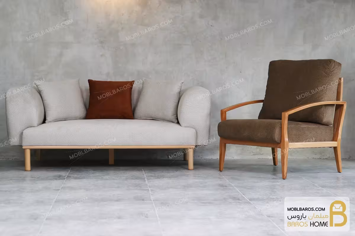 مبل راحتی مدرن مدل پرو مکس کد 2