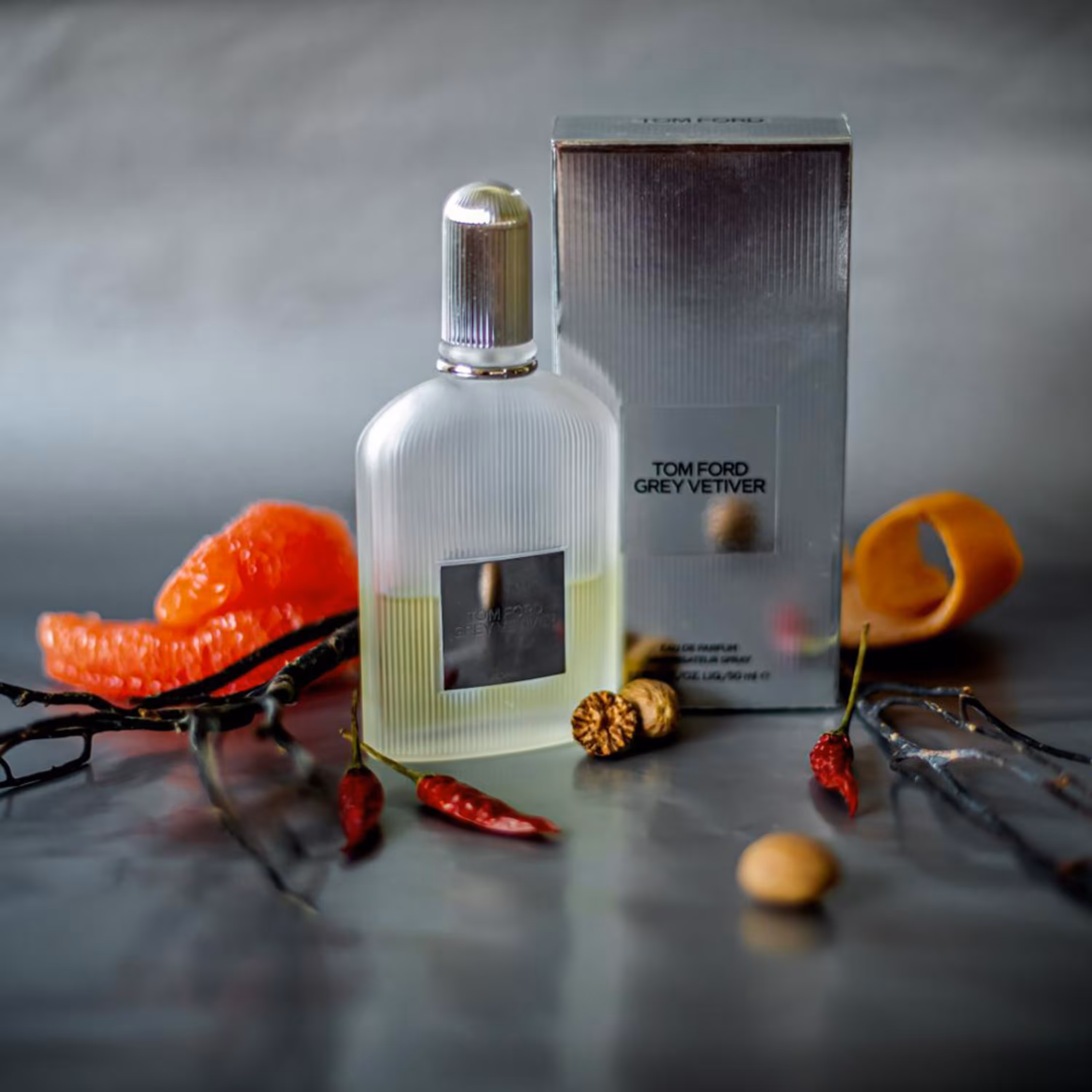 عطر تام فورد گری وتیور با حجم 10 میل- Tom Ford Grey Vetiver