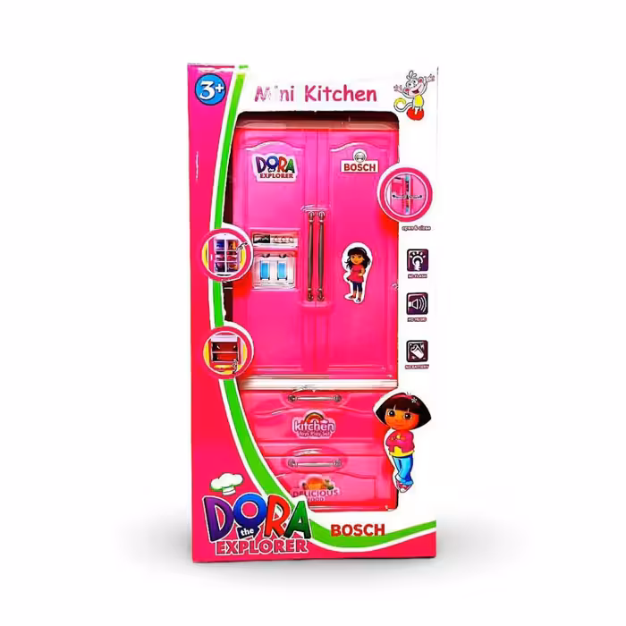 یخچال اسباب بازی 4 درب مدل دورا (پس کرایه)