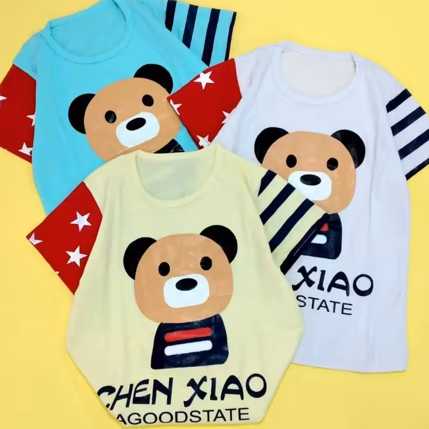 تیشرت و شلوارک پسرانه خرسی