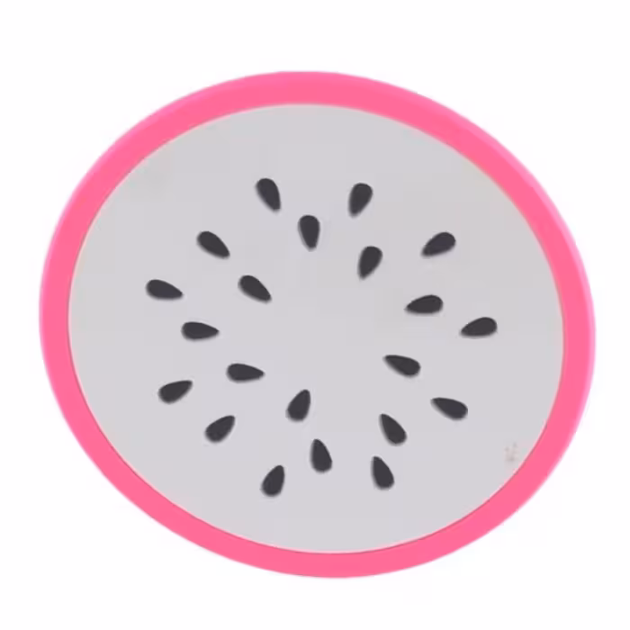 زیر لیوانی سیلیکونی طرح میوه کوه بر Koohbar بسته 6 عددی طرح میوه اژدها Dragon Fruit