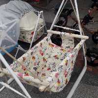 گهواره ننو  نوزادی تاشو مسافرتی بدنه فلزی 