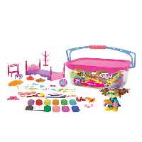 خمیر 14 رنگ سطلی لیا کوچولو 1025