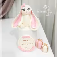 تاپر فوندانت خرگوش 