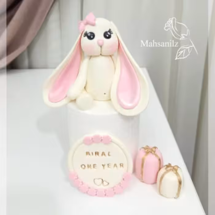 تاپر فوندانت خرگوش 