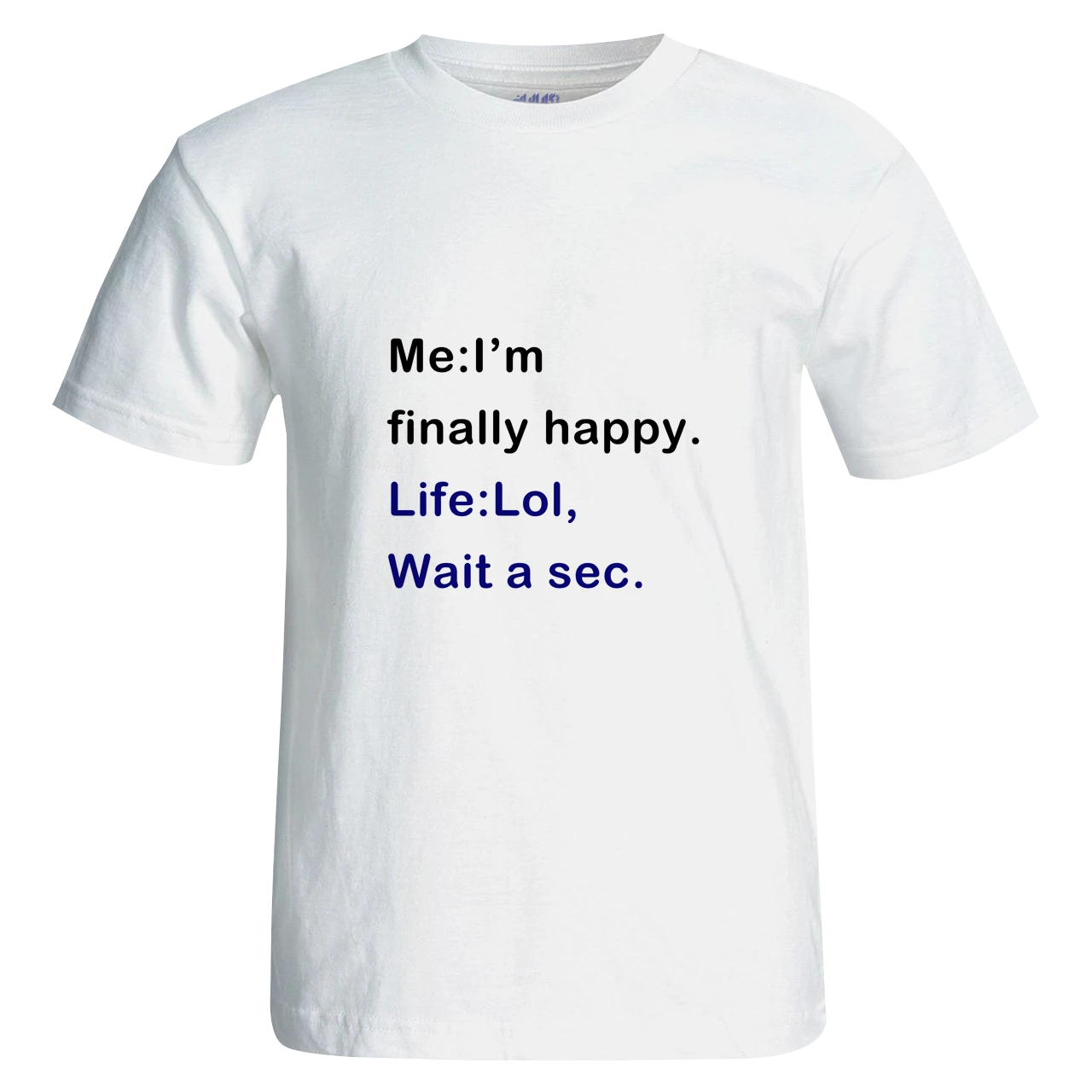 تیشرت Me:I’m finally happy مدل AS6