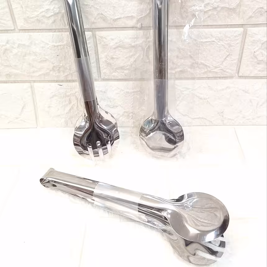 انبر سالاد استیل