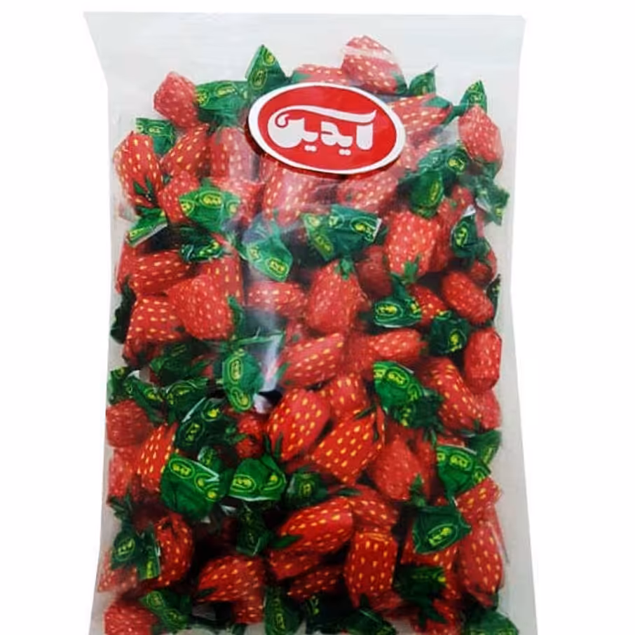 ابنبات توت فرنگی با مغز پاستیل ایدین