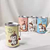 دستمال مرطوب فانتری مدل قوطی نوشابه