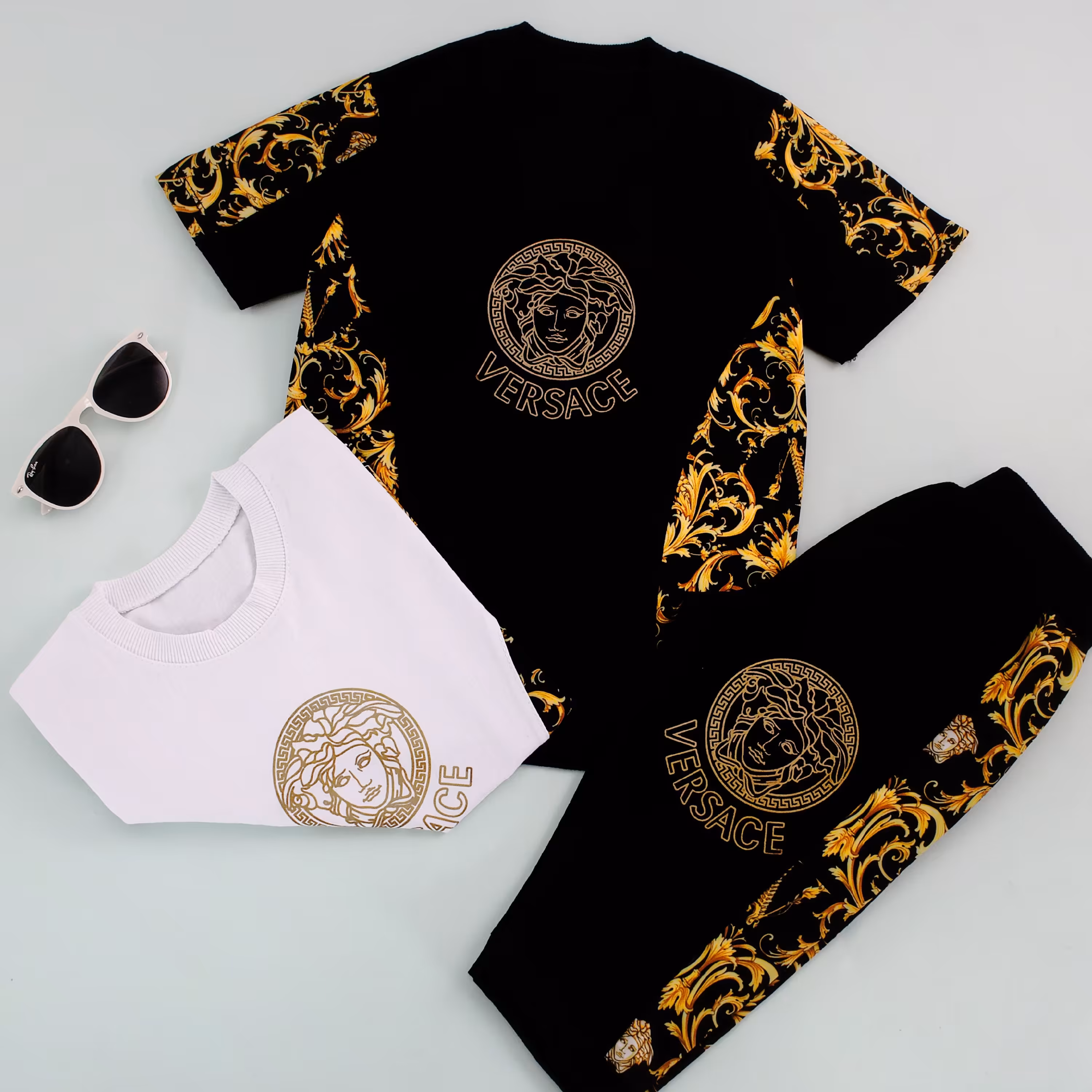 تیشرت شلوارک ورساچ اسپرت 