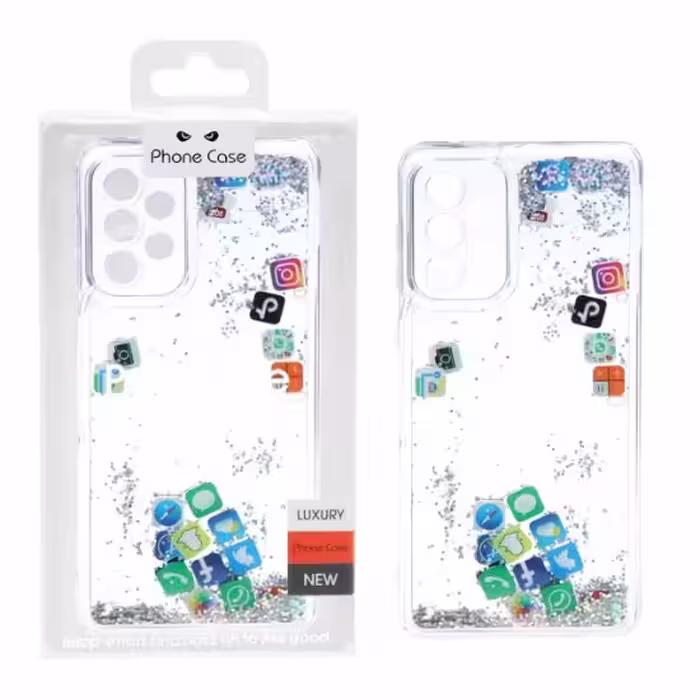 قاب گوشی لاکچری ژله ای آکواریومی برای Samsung A73 طرح 44
